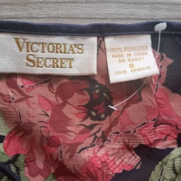 Vintage Victoria's Secret Floral Intimates Y2K Bodysuit Small Multi- Color - Picture 9 of 14